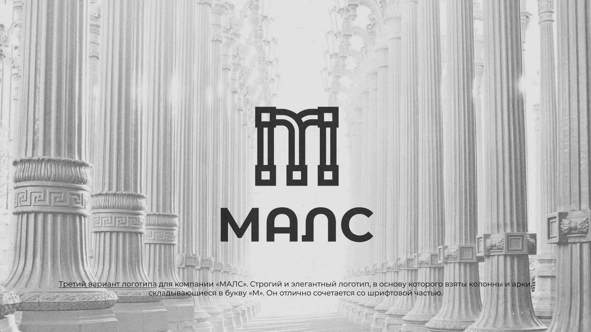 Разработка логотипа компании «МАЛС» в Вязниках
